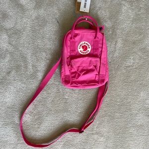 Fjallraven small pink backpack